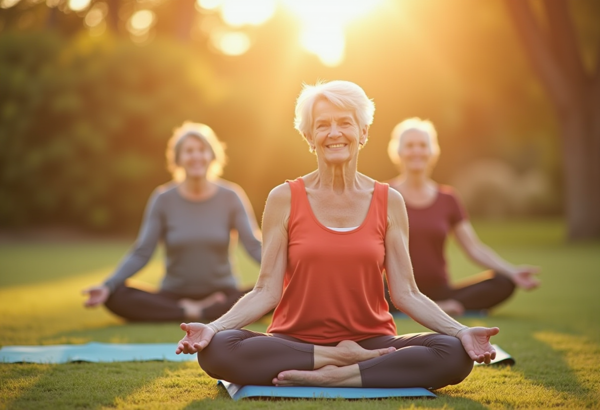 Прогрес у йозі - від перших кроків до майстерності, показаний через різні асани